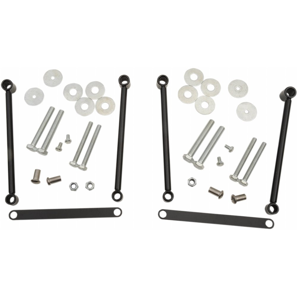 Willie &amp; Max Universal Motorcycle Saddlebag Hard Mount Kit