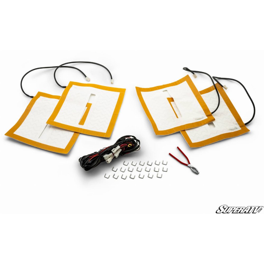 Kit de siège chauffant universel SuperATV pour UTV