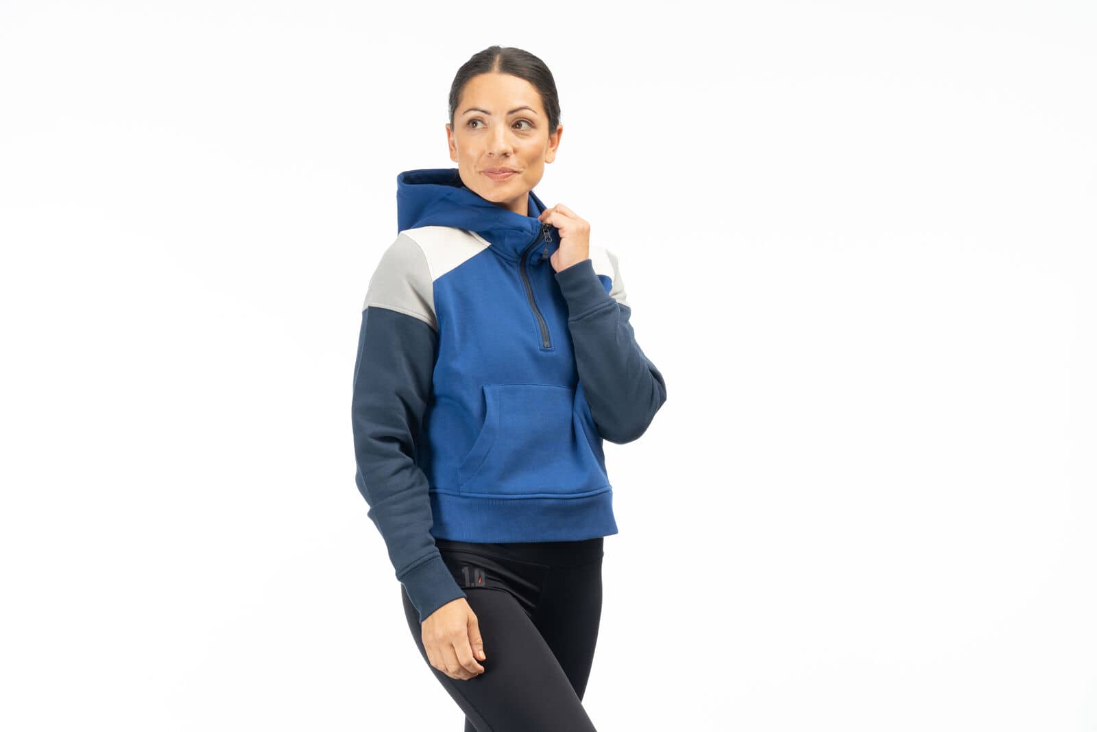 Klim Women's Huntley Pullover 1/4 Zip Crop Hoodie