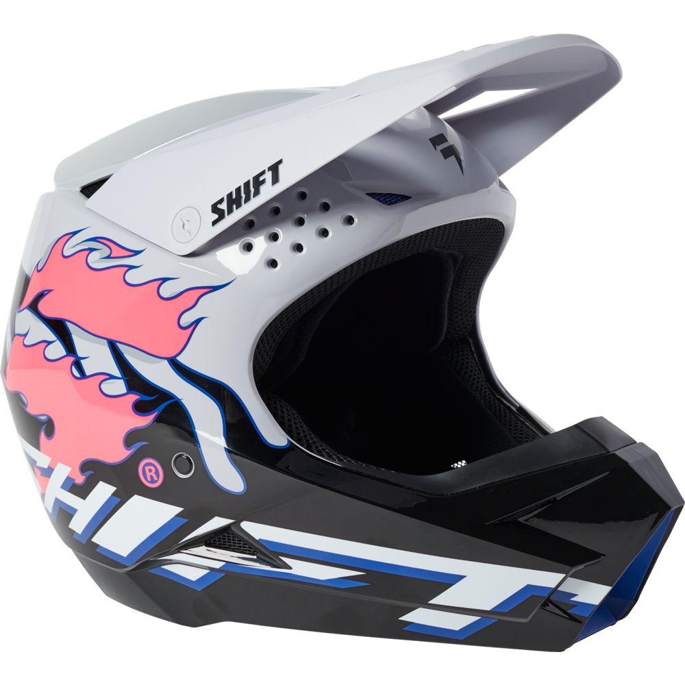Shift Youth White Label Burntable Helmet (Closeout)