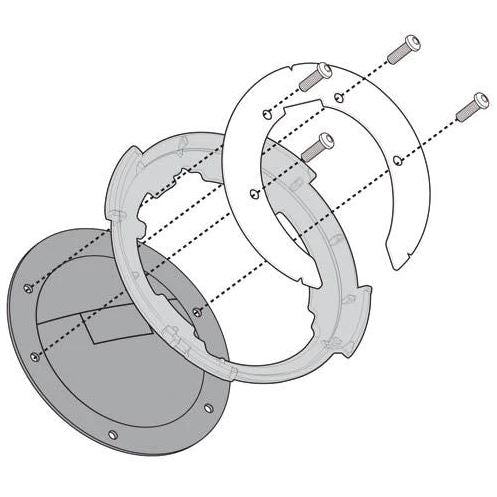 Anneau de réservoir Givi Tanklock