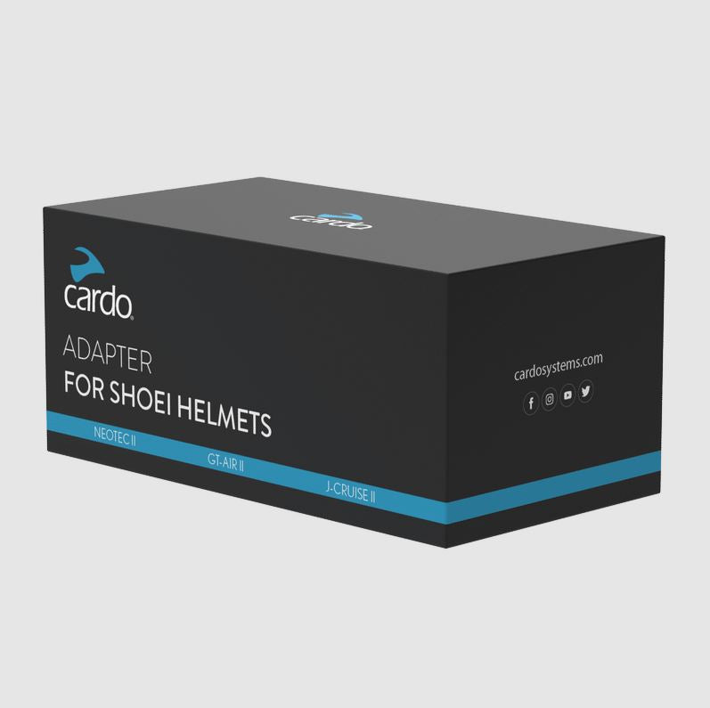 Adaptateur pour casque Shoei Cardo Systems