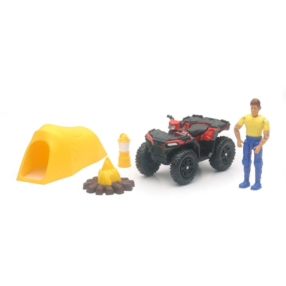 Ensemble de camping Polaris Sportsman XP1000 de New-Ray Toys
