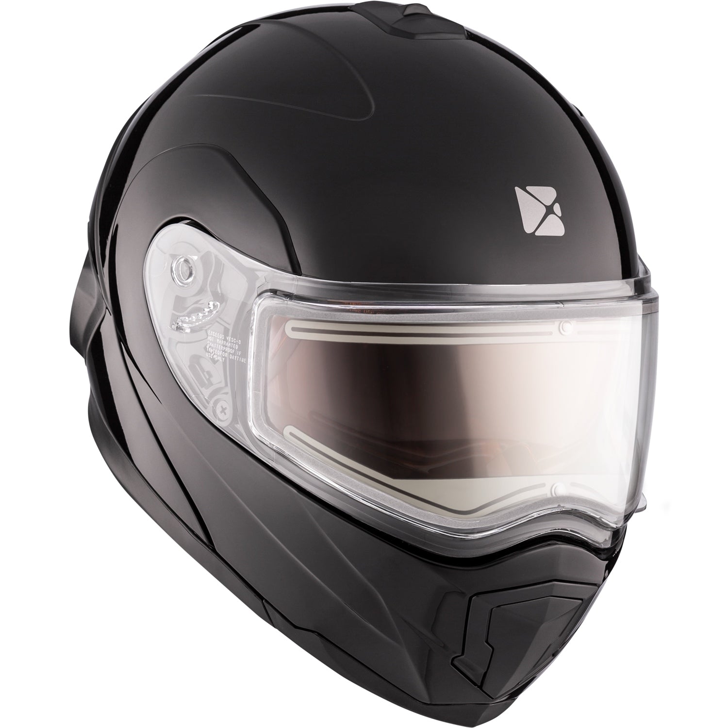 Casque modulaire électrique CKX Tranz 1.5 AMS avec lentille solide