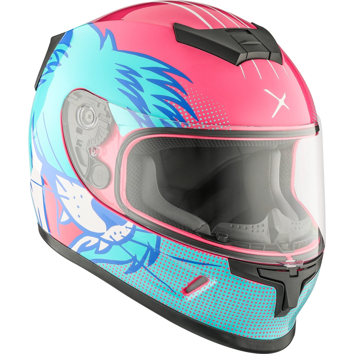 CKX Youth RR24Y Cat Full Face Helmet