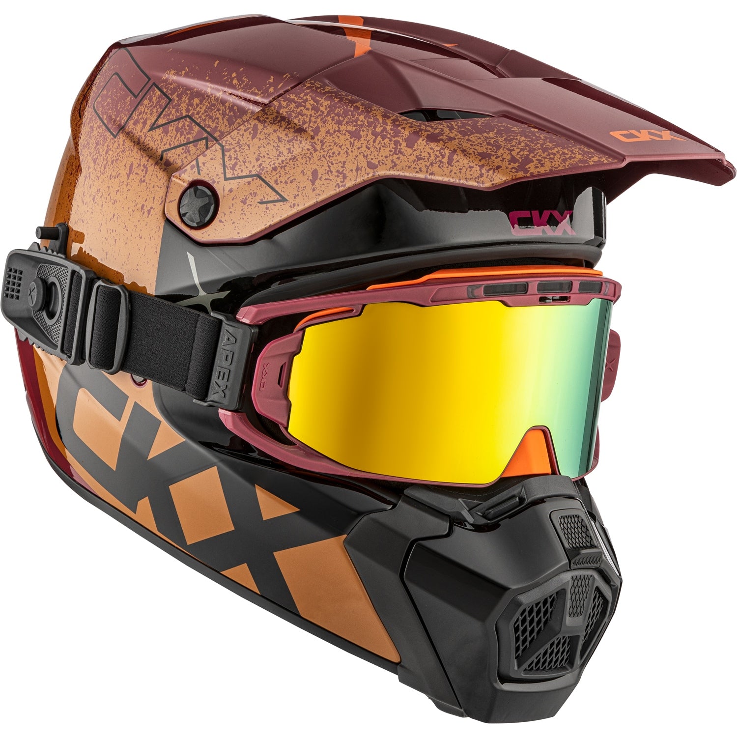CKX Titan AMS Vaneer Helmet w/ Dual Lens Goggle