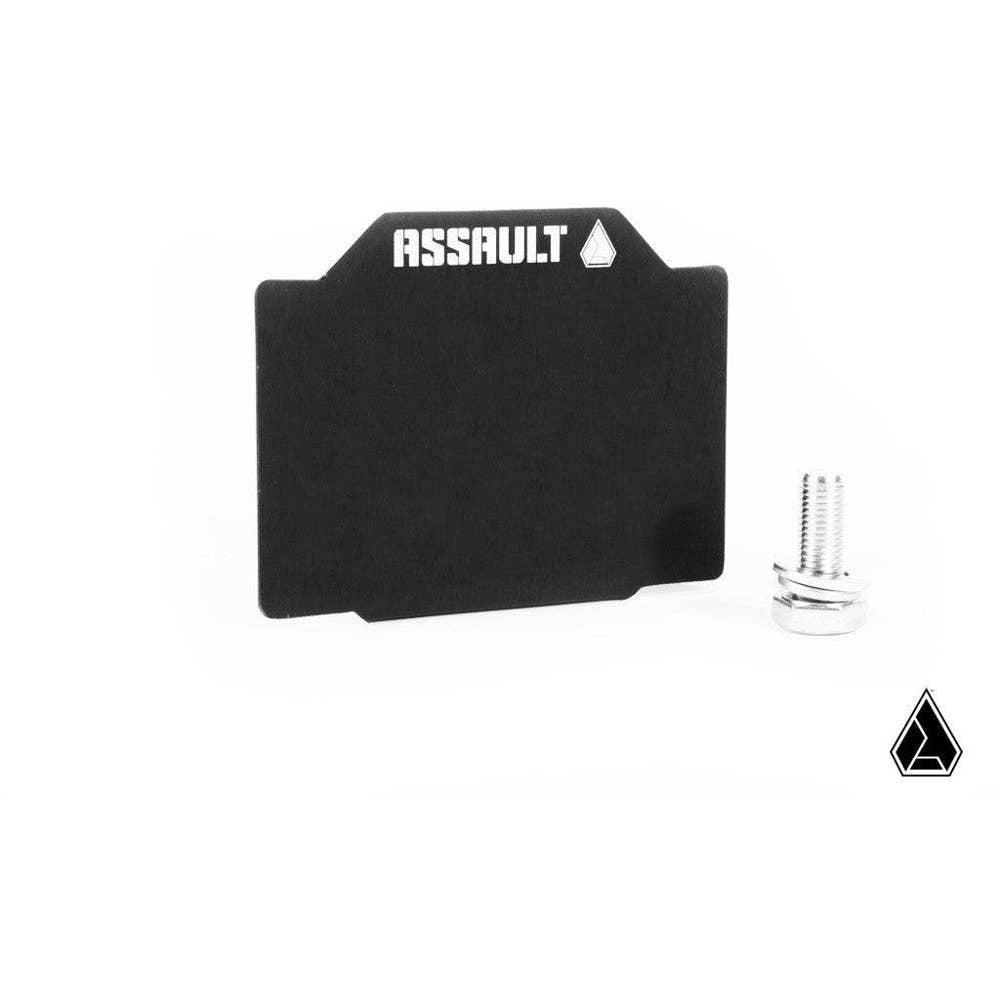Plaque d'immatriculation UTV Assault Industries 4" x 3"