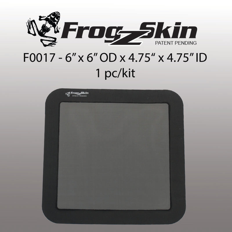 Grilles d'aération carrées universelles Frogzskin