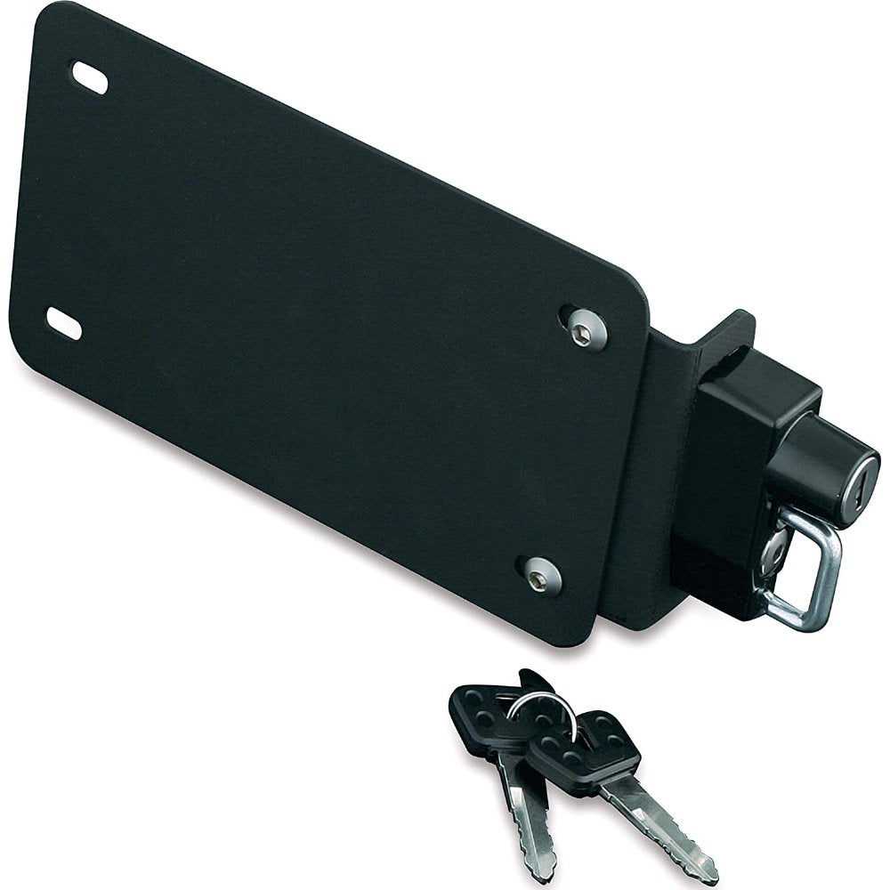 Support de plaque d'immatriculation Kuryakyn avec verrouillage pour casque