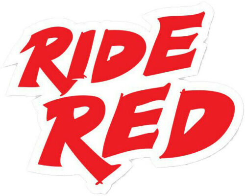 Autocollant D&#39;COR Visuals Ride Red