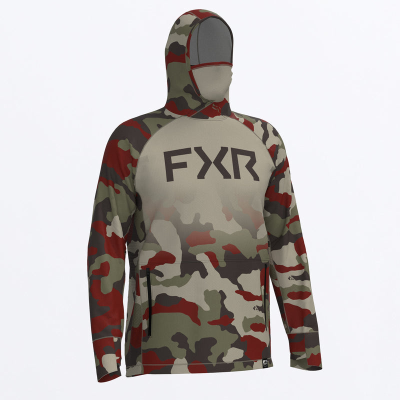 FXR Pro Camo Air UPF Hoodie