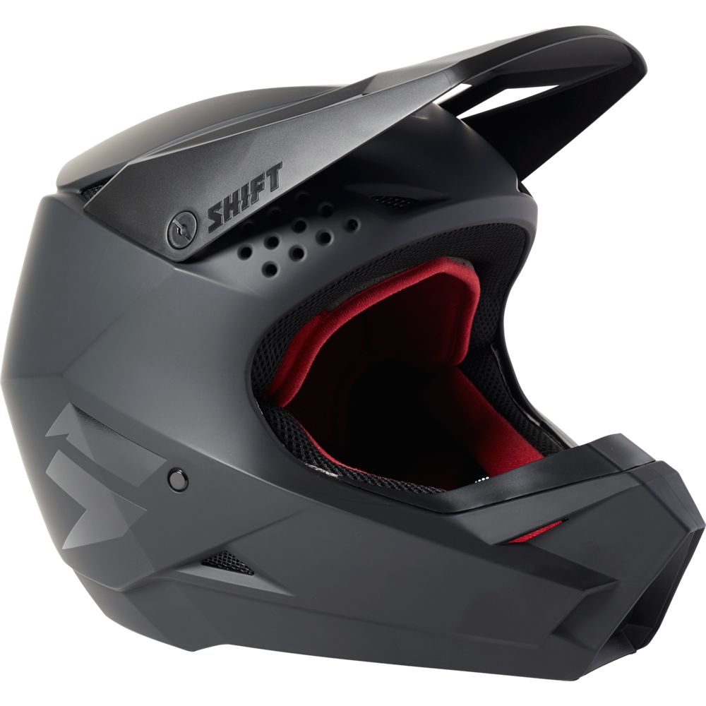 Shift White Label Black Helmet (Closeout)