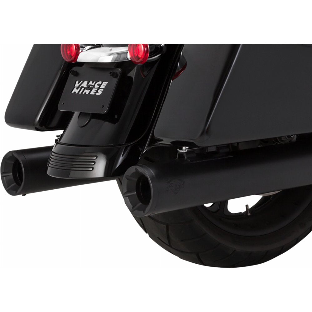 Échappement Slip-On Eliminator 400 de 4 pouces de Vance &amp;amp; Hines pour Harley Davidson