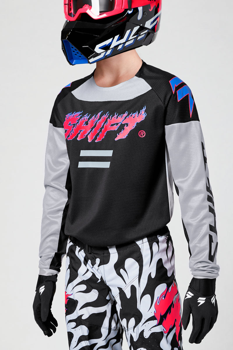 Shift Youth White Label Flank Jersey (Closeout)