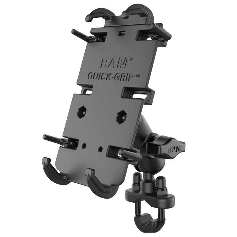 RAM Quick-Grip XL Phone Mount with Handlebar U-Bolt Base