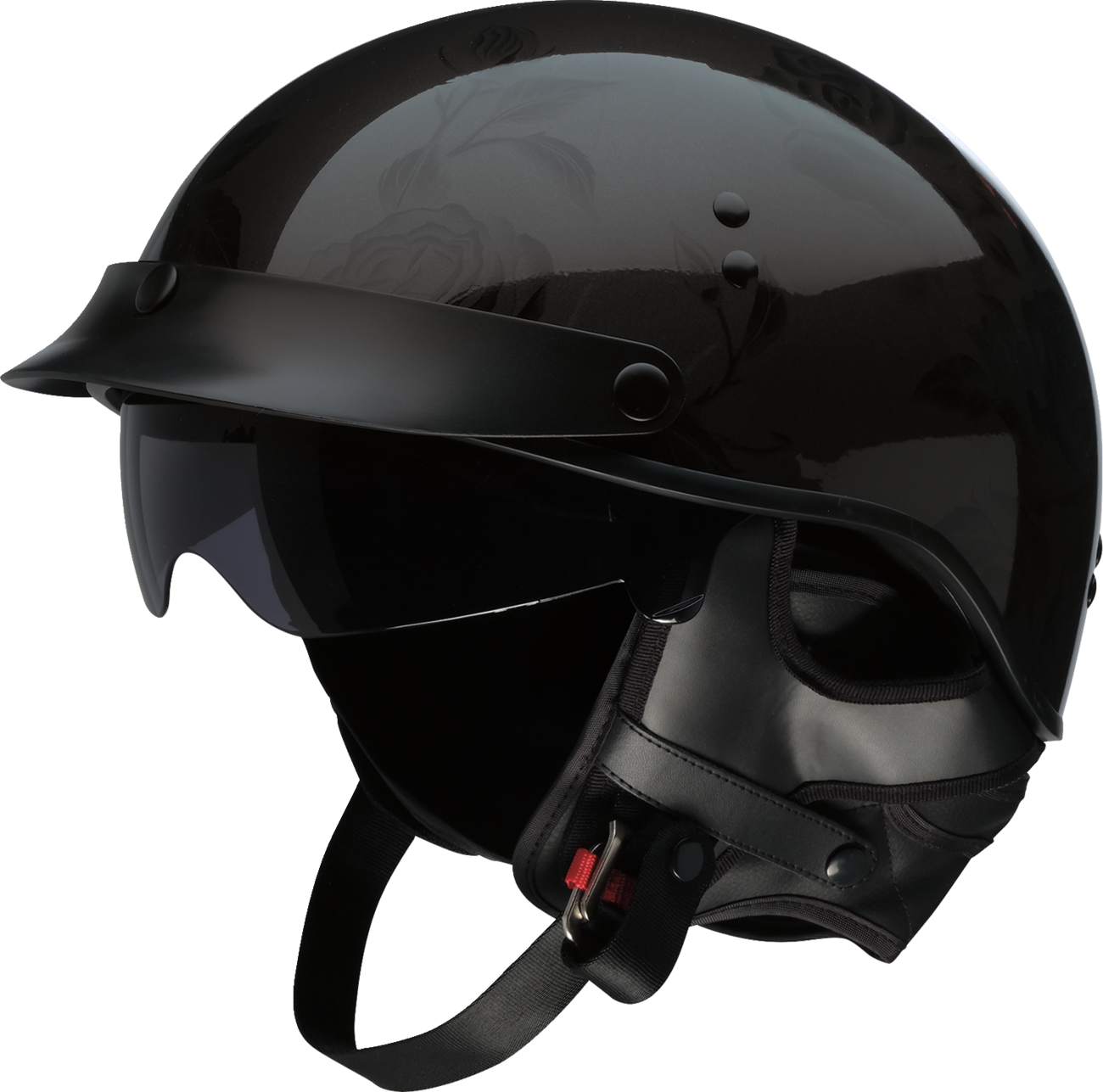 Z1R Vagrant NC Rose Half Helmet
