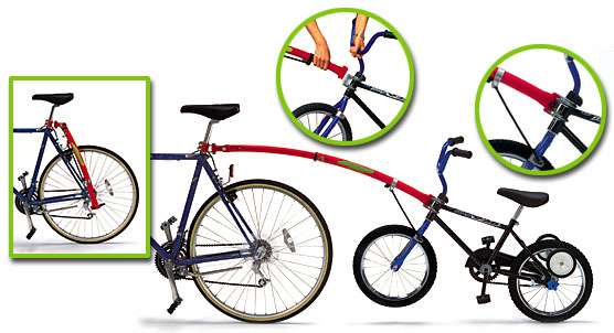 Barre de remorquage pour vélo Trail-Gator (liquidation)