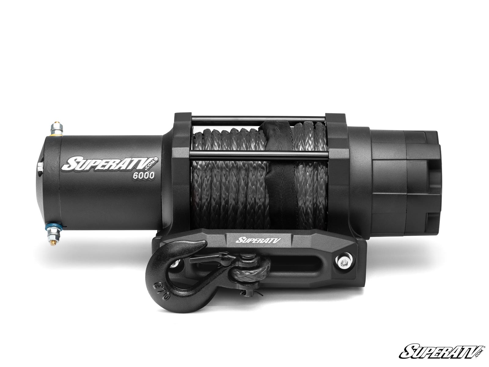 SuperATV Black Ops Wireless Synthetic Rope Winch Kit