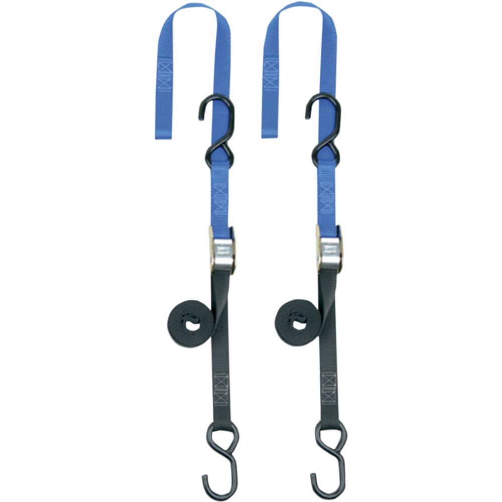 Powertye 1" Soft-Tye Tie Downs w/ S-Hooks