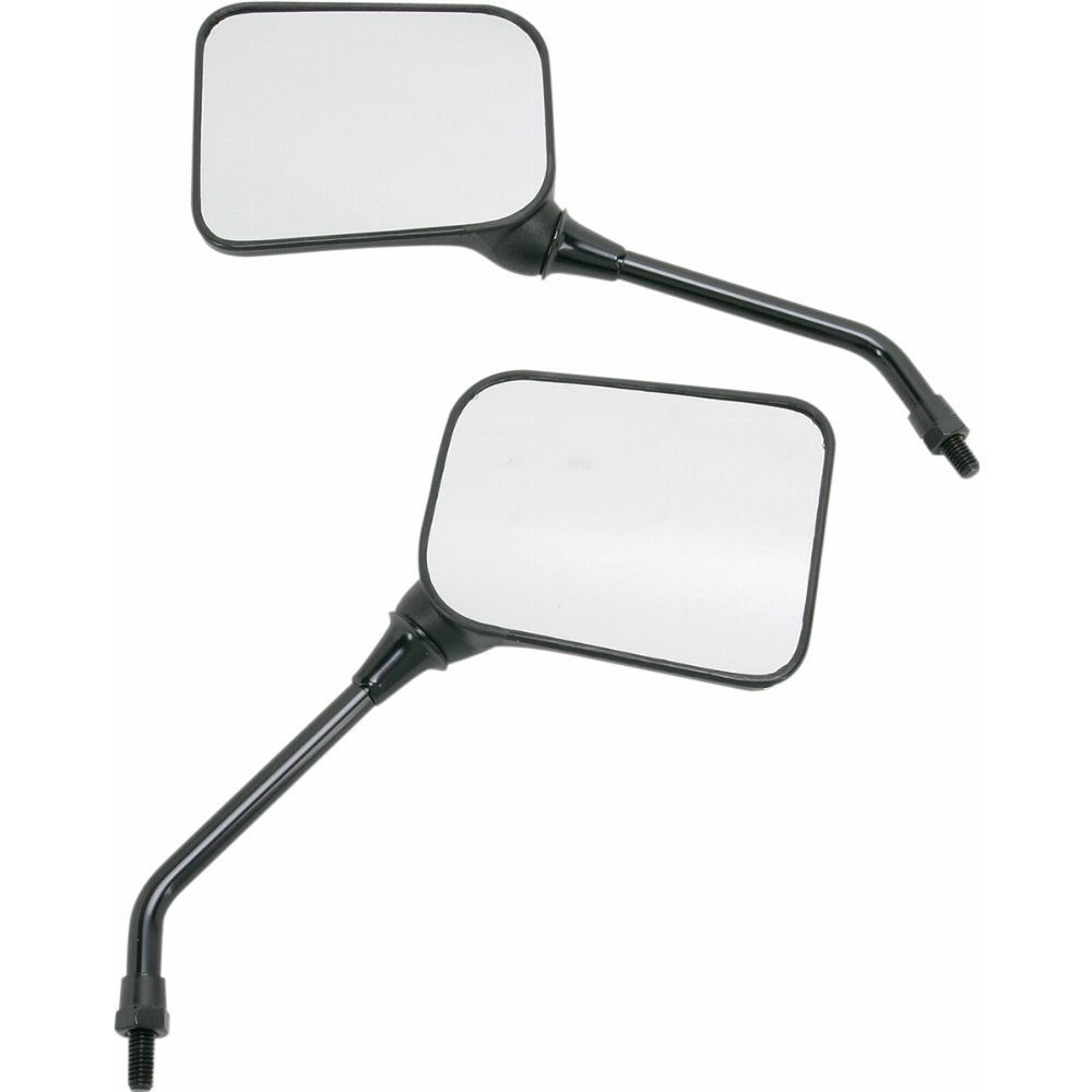 EMGO Universal Motorcycle Mirrors (Matte Black)