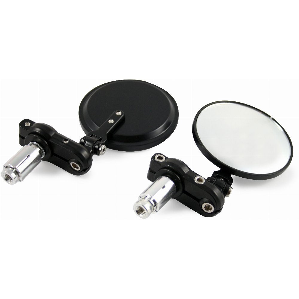 Toxic Handlebar End Round Mirrors