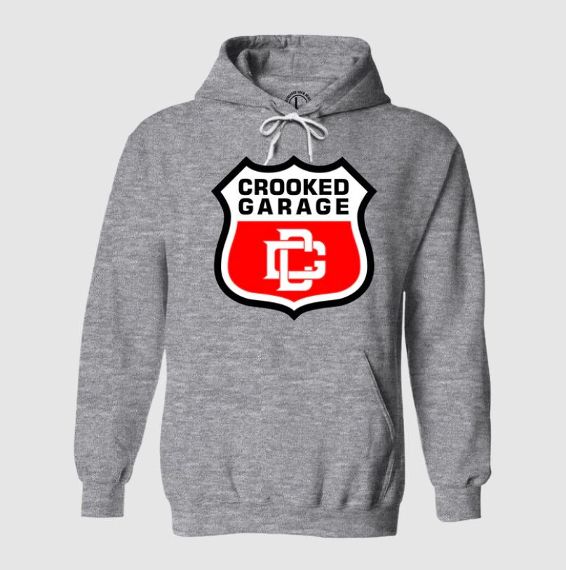 Crooked Clubhouse Crooked Garage Icon Hoodie (Closeout)