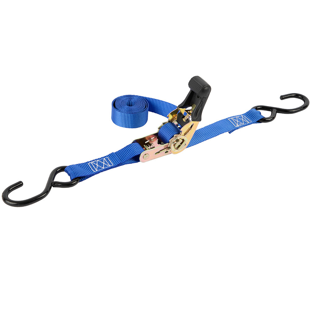 Erickson Light Duty Ratchet Tie-Down Straps (Blue)