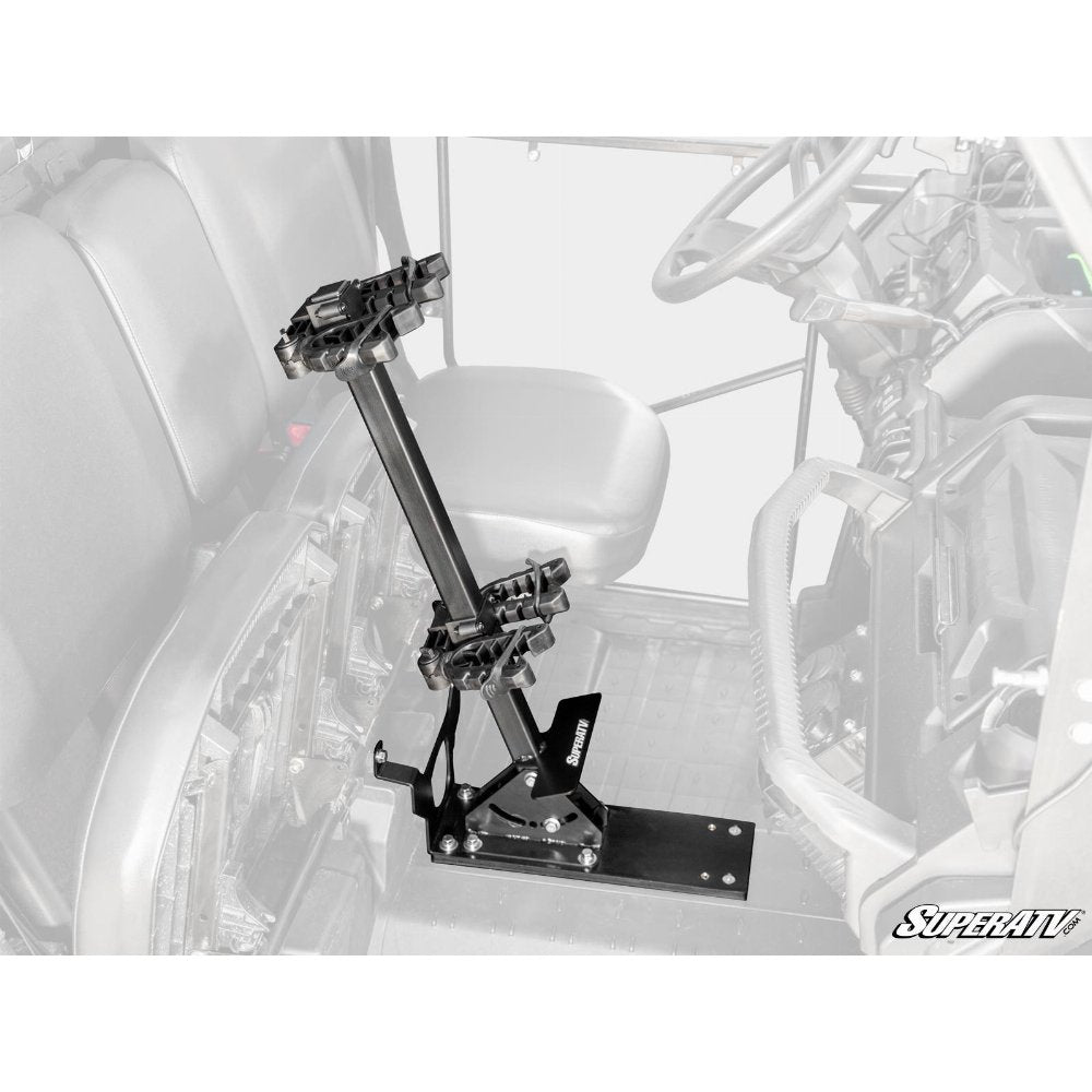 SuperATV UTV Floor-Mounted Gun Holder