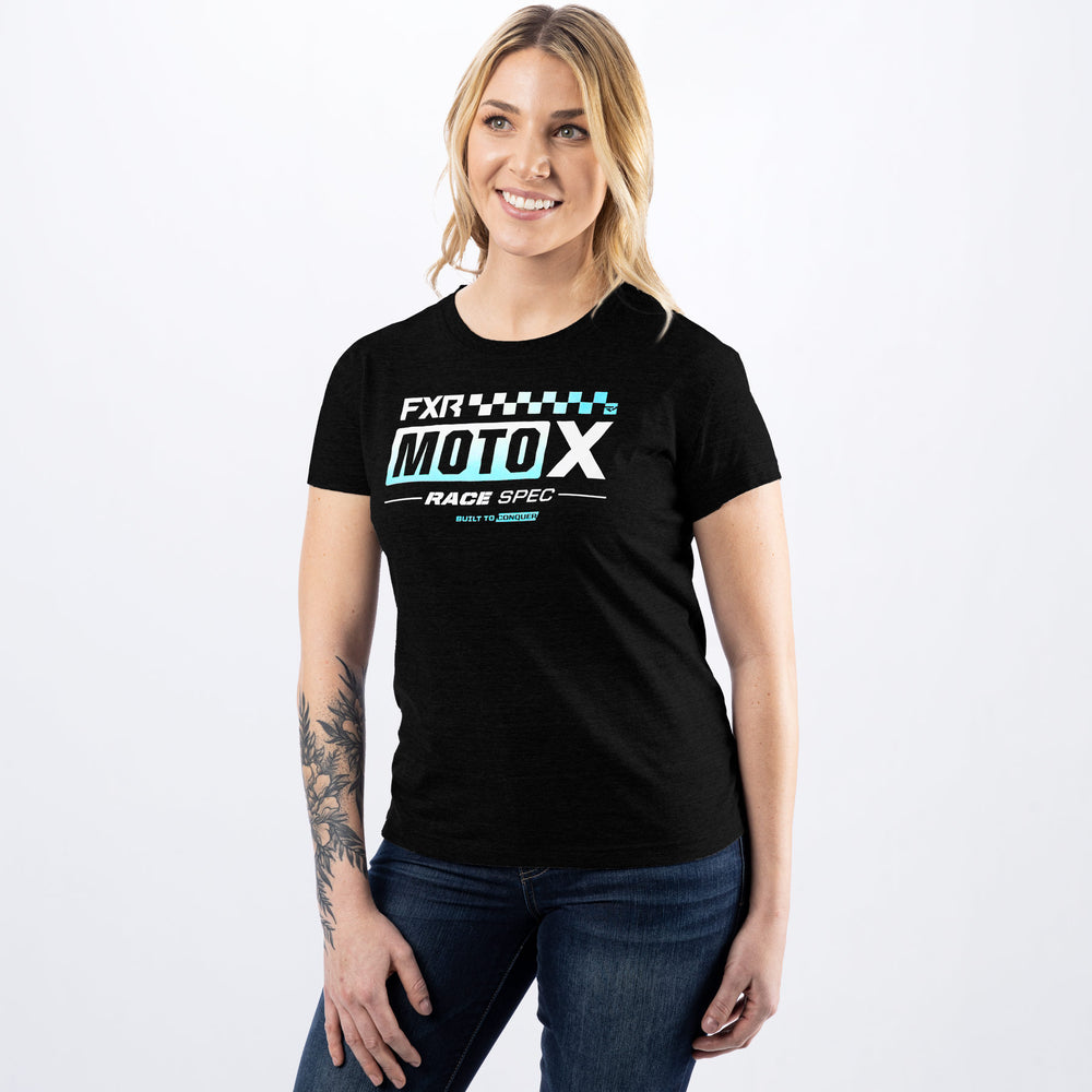 T-shirt boyfriend FXR Moto Premium pour femme (liquidation)