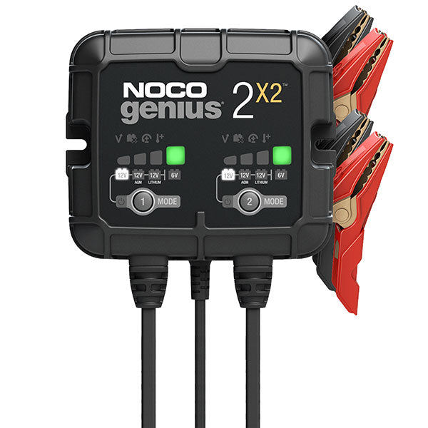 NOCO Genius 2X2 Battery Charger &amp; Maintainer