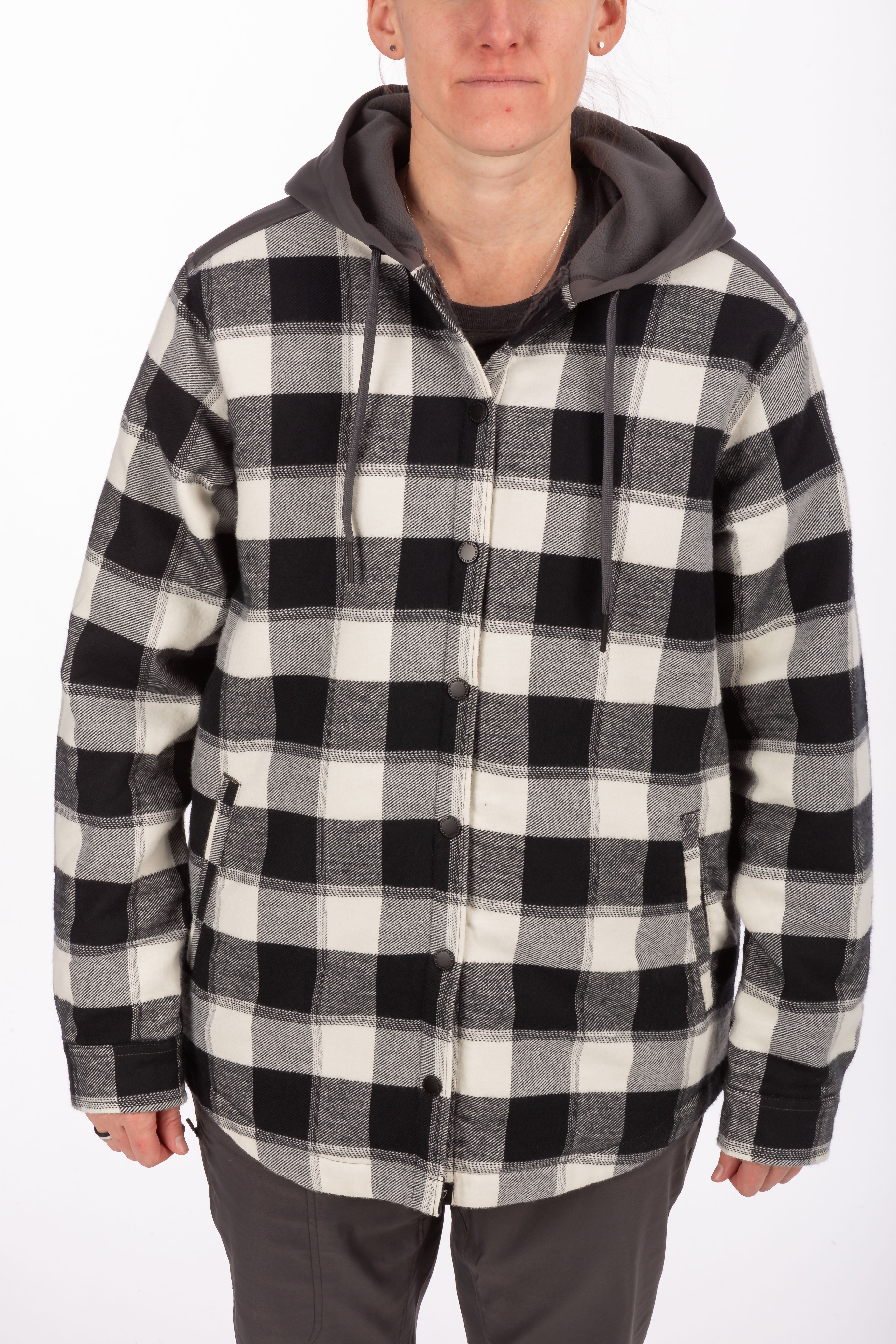 Klim  Women's Big Sky Fleece Lined Flannel Hoodie