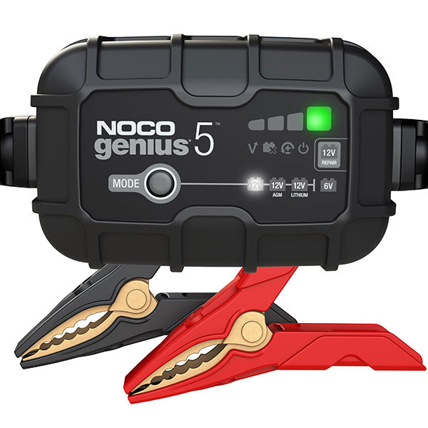 NOCO Genius 5 5-Amp Battery Charger &amp; Maintainer