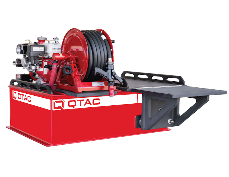 QTAC 85 Ems-C Fire/Rescue Unit With 5.5Hp Engine &amp; Versax 6, Manual Reel