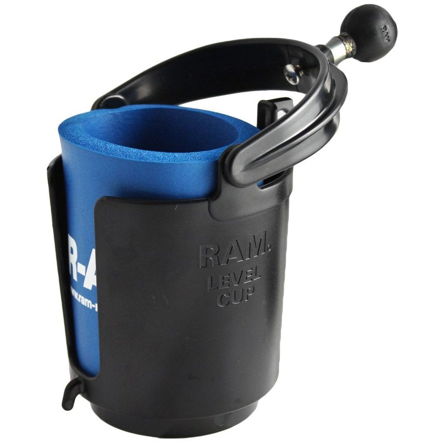 RAM Mounts Level Cup 16oz Drink Holder w/ Ball