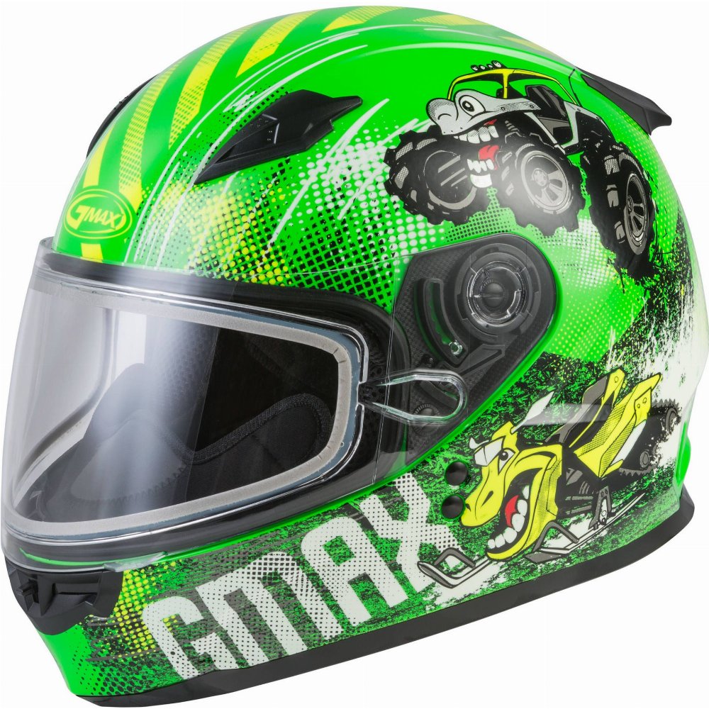 Gmax Youth GM-49Y Beast Double Lens Snow Helmet (Closeout)