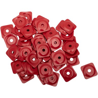 Plaques de support carrées colorées pour motoneige Grand Digger de Woody's - Packs