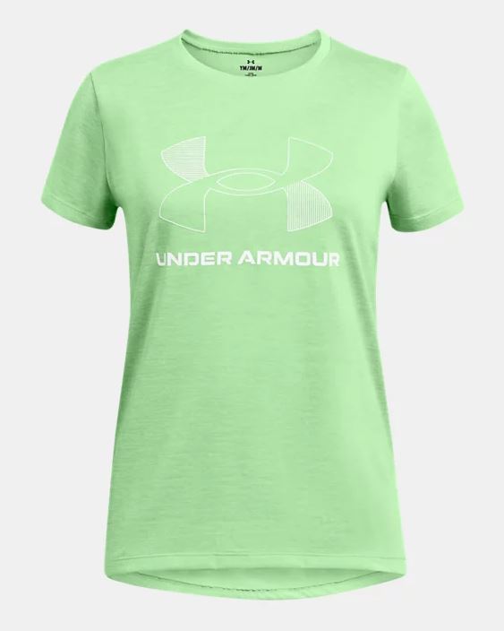 T-shirt à grand logo Tech Twist pour jeunes de Under Armour
