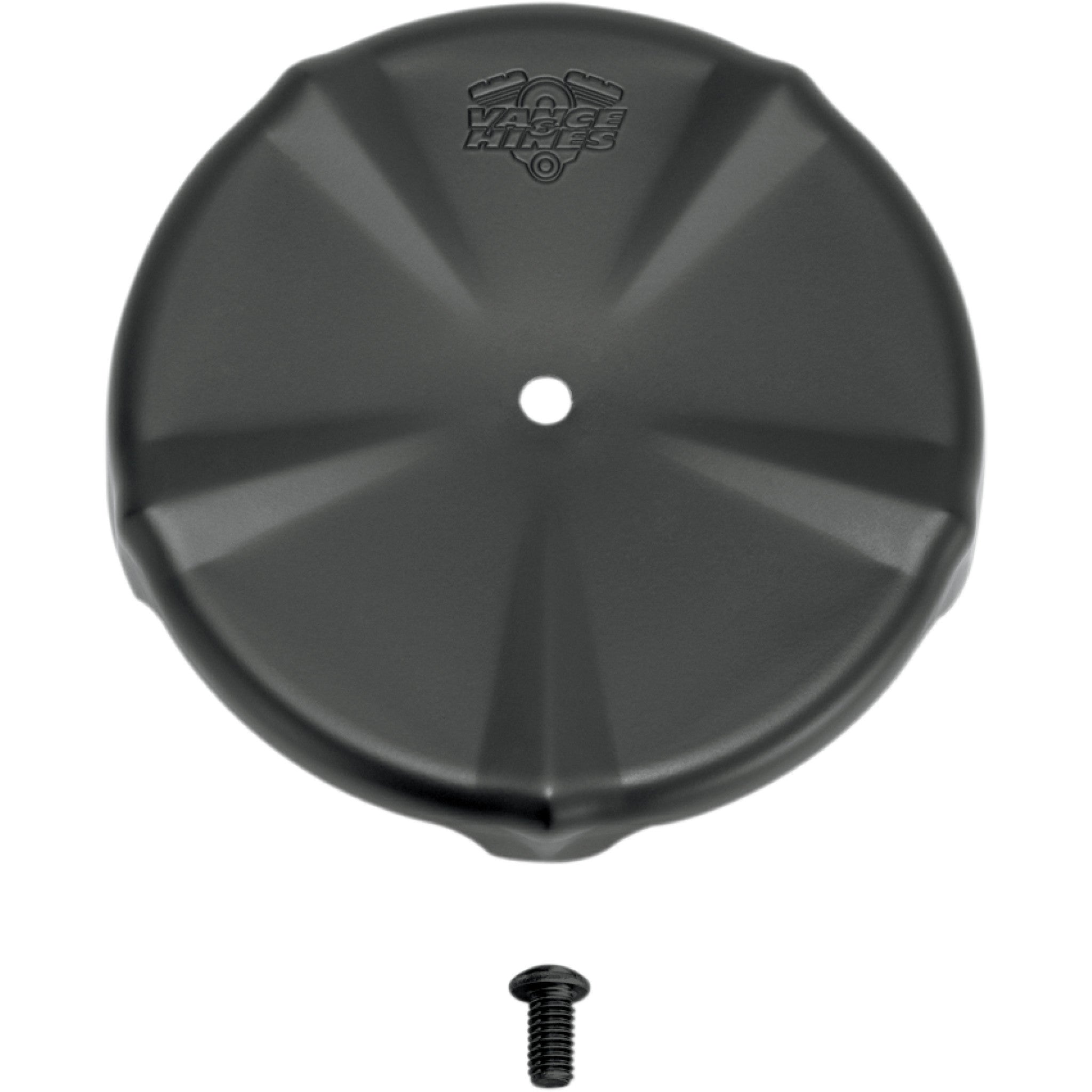 Vance &amp; Hines Naked VO2 Black Air Filter Skull Cap