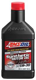 Amsoil Signature Series 5W-30 Synthetic Motor Oil, 946mL