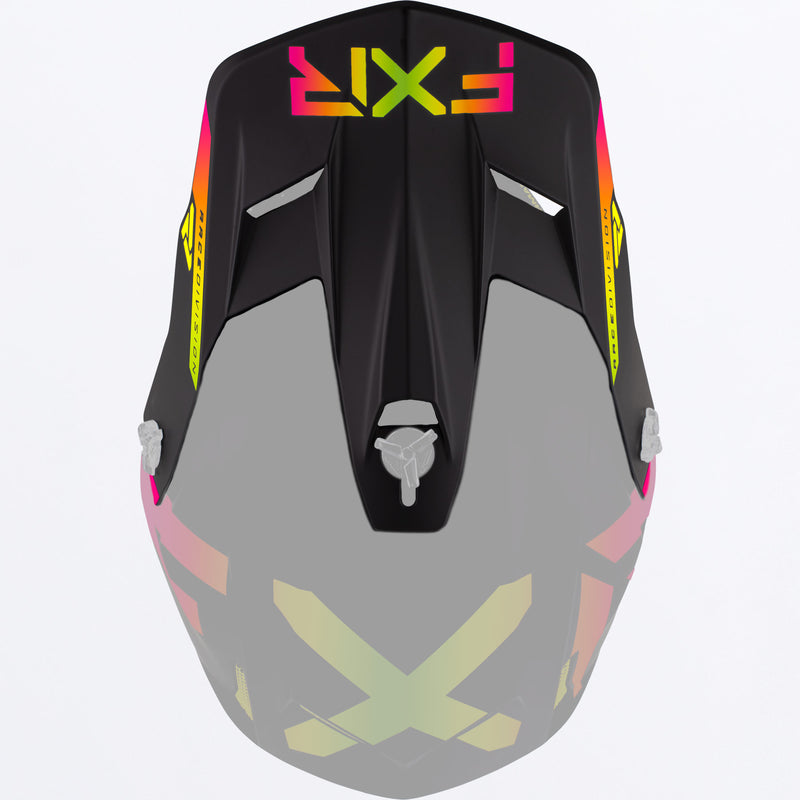 FXR Clutch CX Helmet Peak