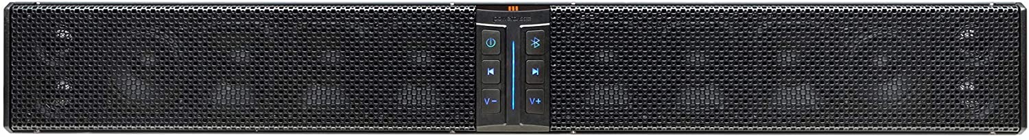 Powerbass 12 Speaker 500 watt Amplified Bluetooth Powersports Soundbar