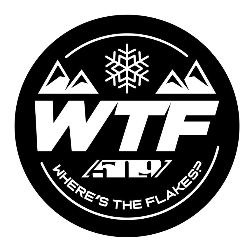 509 WTF Sticker