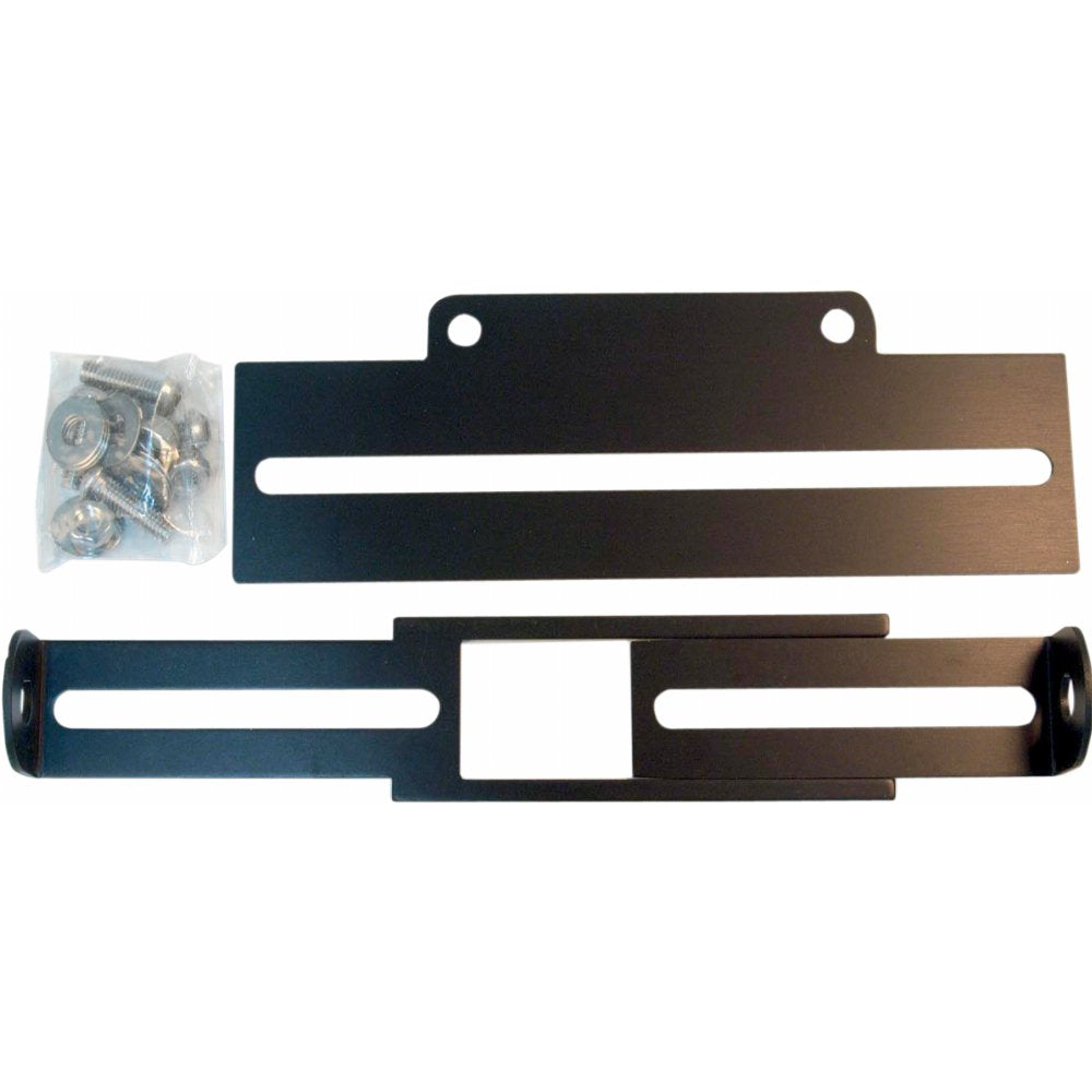Support de montage universel pour plaque d'immatriculation et clignotants de moto EMGO