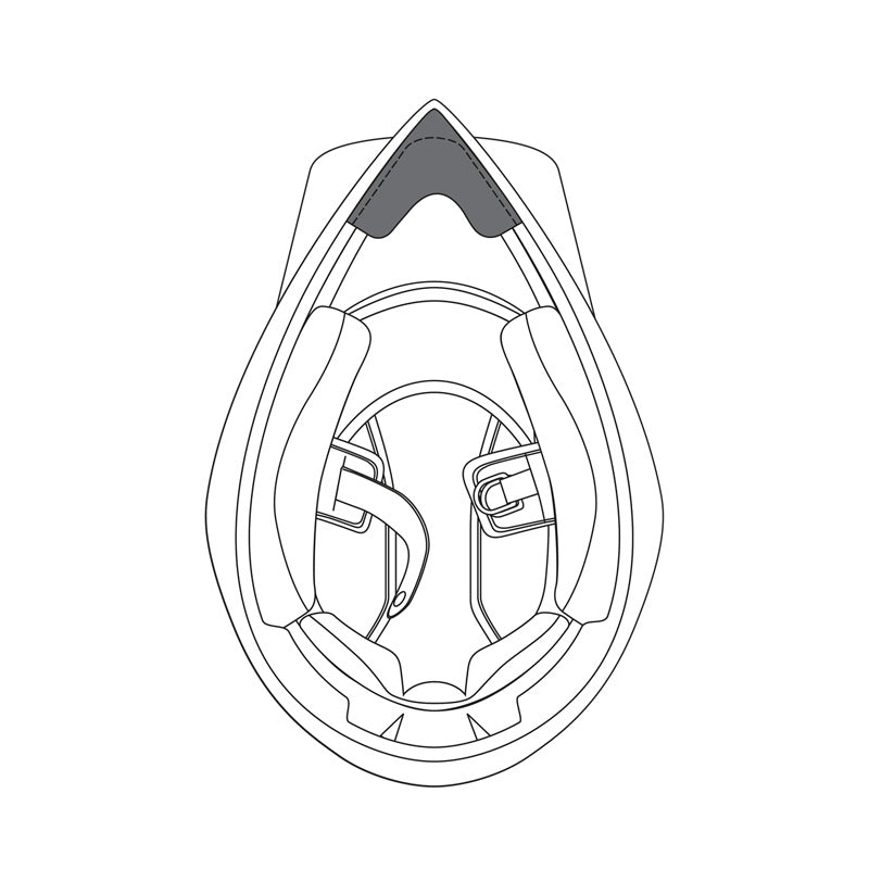AGV AX-9 Helmet Wind Deflector