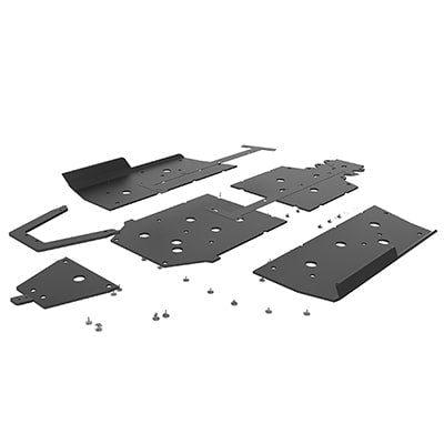 Seizmik UHMW Skid Plate With Rock Sliders