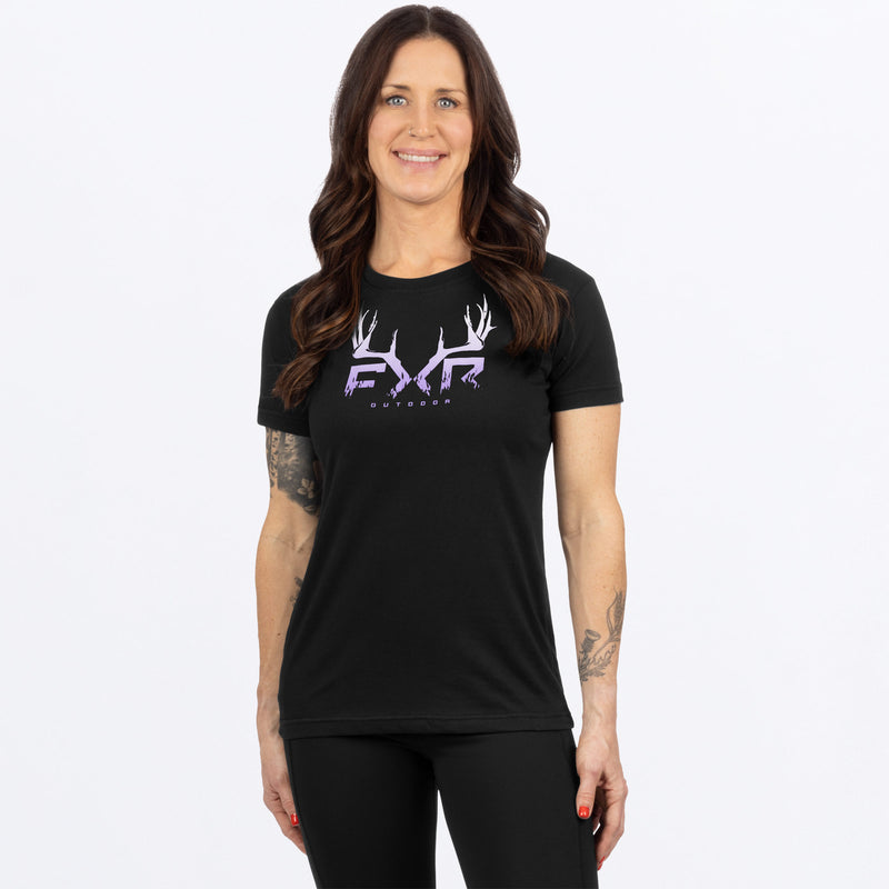 T-shirt Antler Premium pour femme FXR