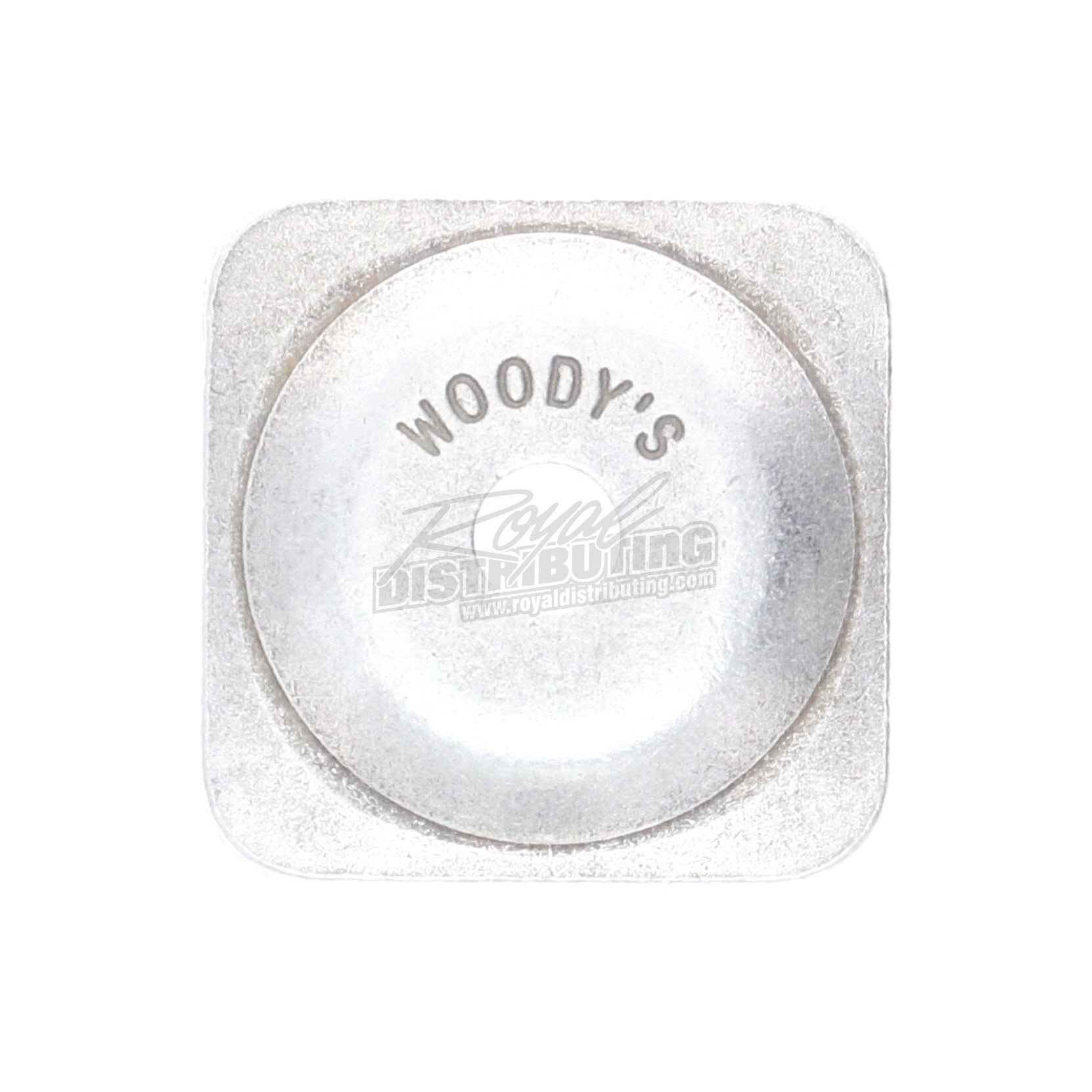 Plaques de support carrées en aluminium pour motoneige Woody's Grand Digger, 5/16 po