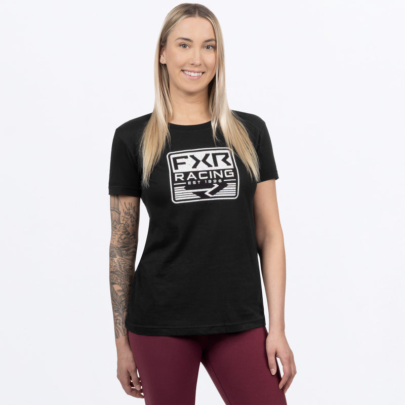T-shirt FXR pour femme avec emblème premium