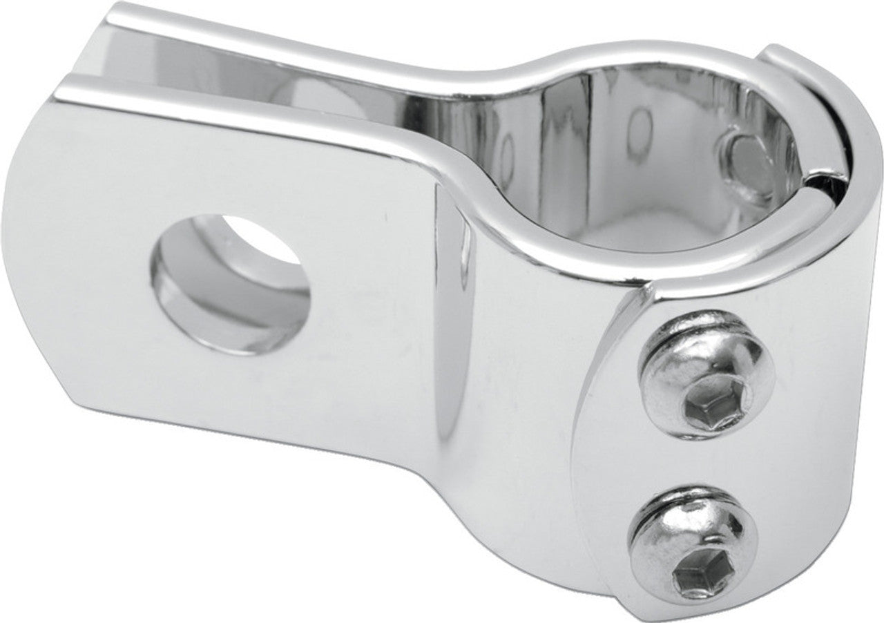 Drag Specialties 1 1/4in. Three-Piece Frame Clamp