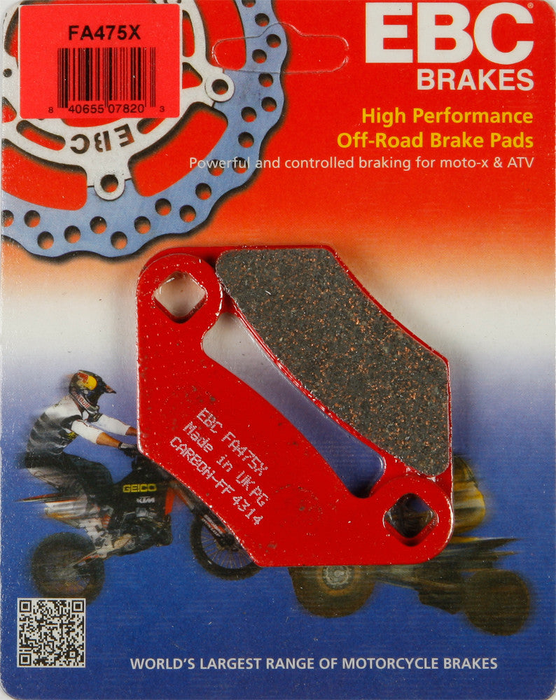 Plaquettes de frein en carbone EBC X-Series